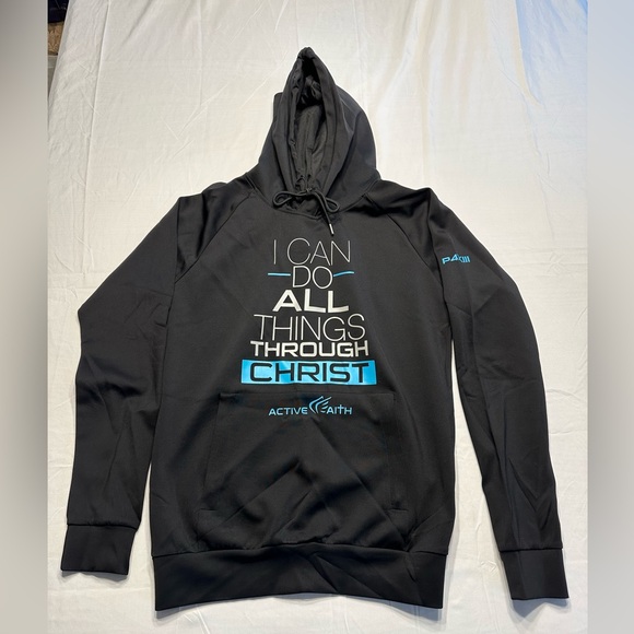 Active Faith Hoodie - I can do all things through Christ - Picture 1 of 3